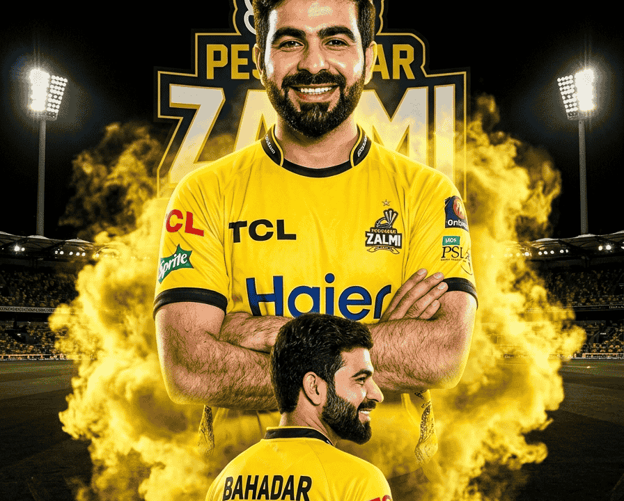 Peshawar Zalmi Poster AI Prompt